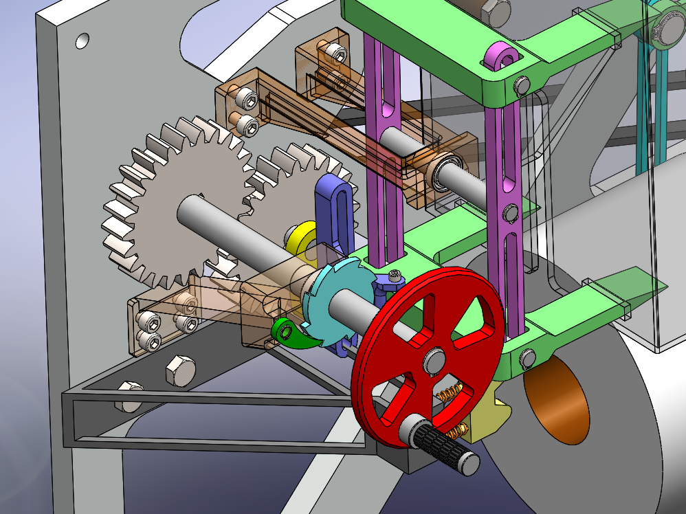 Toilet paper machine mechanisms