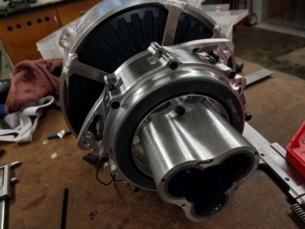 FSAE electric motor assembly